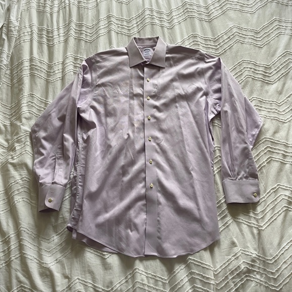 Brooks Brothers Cotton Button Up Dress Shirt - Picture 3 of 4